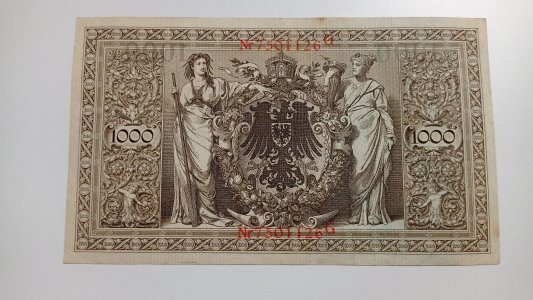 💎 Німеччина 🇩🇪 1000 марок 1910