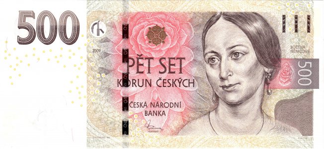 Чехія 500 korun 2009 P-24bG UNC