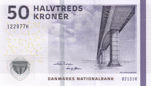 Данія 50 kroner 2013 P-65f.4 UNC