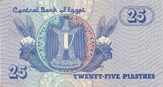 Egypt 25 piastres 2002 P-57d.2 XF 2002-01-22