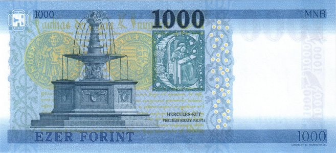 Угорщина 1000 forint 2017 P-203a UNC