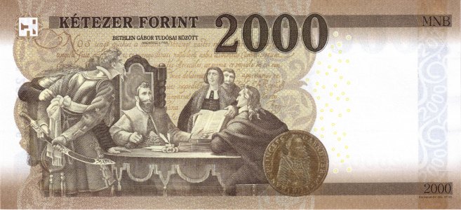 Угорщина 2000 forint 2020 P-204b UNC