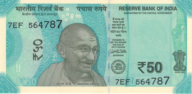 Індія 50 rupees 2018 L P-111e UNC