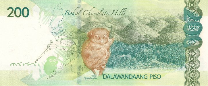 Філіппіни 200 piso 2010 P-209a.1 UNC