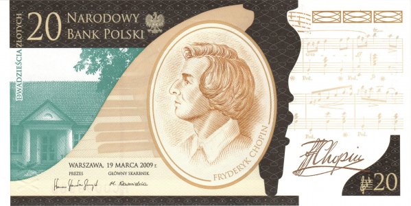 Польща 20 zlotych 2009 P-181 UNC commemorative