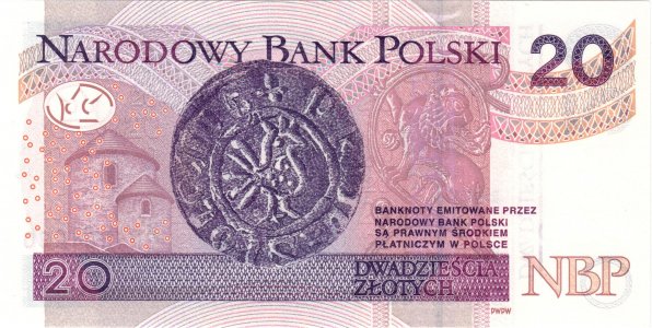 Польща 20 zlotych 2016 P-184b UNC