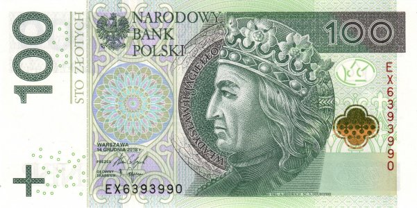 Польща 100 zlotych 2018 P-186b UNC