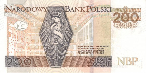 Польща 200 zlotych 2016 P-189a UNC