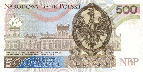 Польща 500 zlotych 2016 P-191a UNC