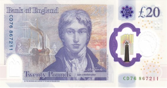 United Kingdom of Great Britain 20 pounds 2018 P-396a UNC