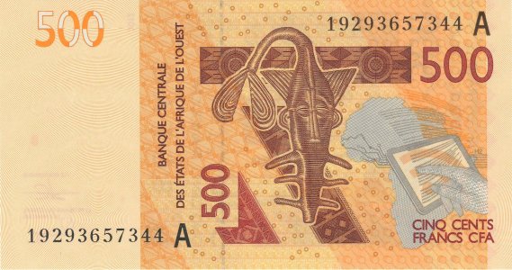 Західна Африка / Кот-д'Івуар 500 francs 2019 P-119Ah UNC