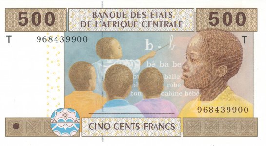 Центральна Африка / Конго 500 francs 2017 P-106Td UNC