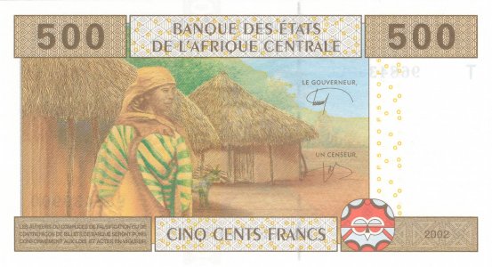 Центральна Африка / Конго 500 francs 2017 P-106Td UNC