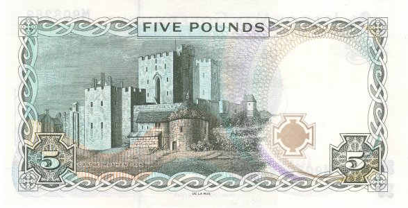 Isle of Man 5 pounds 2015 P-48a UNC