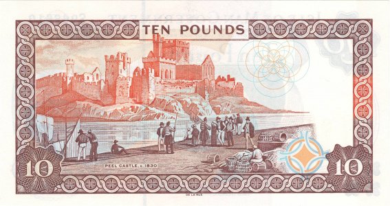 Isle of Man 10 pounds 2007 P-46a UNC
