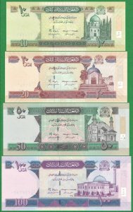 Афганістан 10 20 50 100 afghanis 2019 UNC